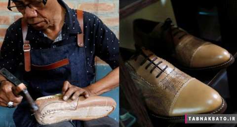ساخت کفش از پوست پای مرغ 3