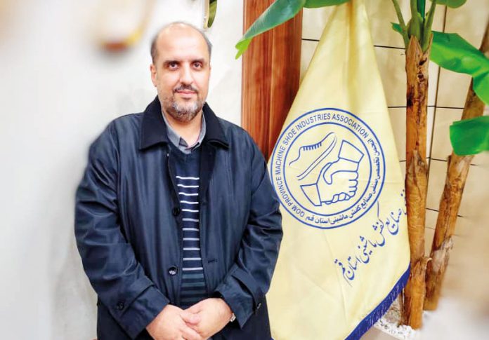 جواد شعبان‌زاده، رئیس هیات مدیره انجمن تخصصی صنفی صنایع کفش ماشینی استان قم