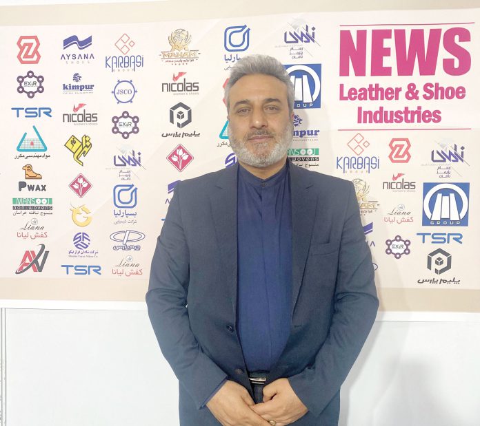 احمد گازرانی، رئیس اتحادیه کفش همدان